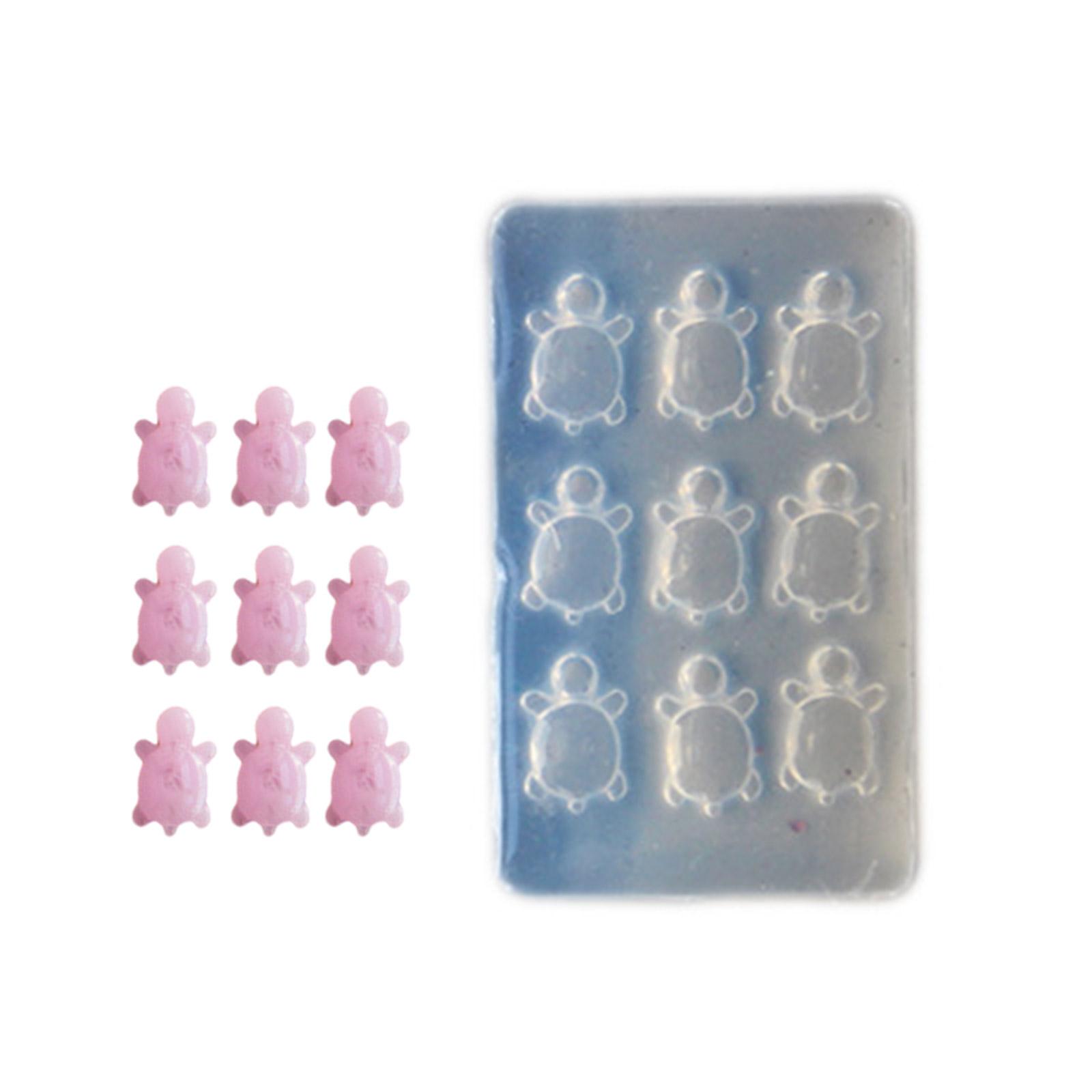 

Формы для рукоделия ручной работы Интерактивные формы из силикона в виде черепахи Силиконовая текстура Маленькая форма для игрушек для игр в помещении и на открытом воздухе 1