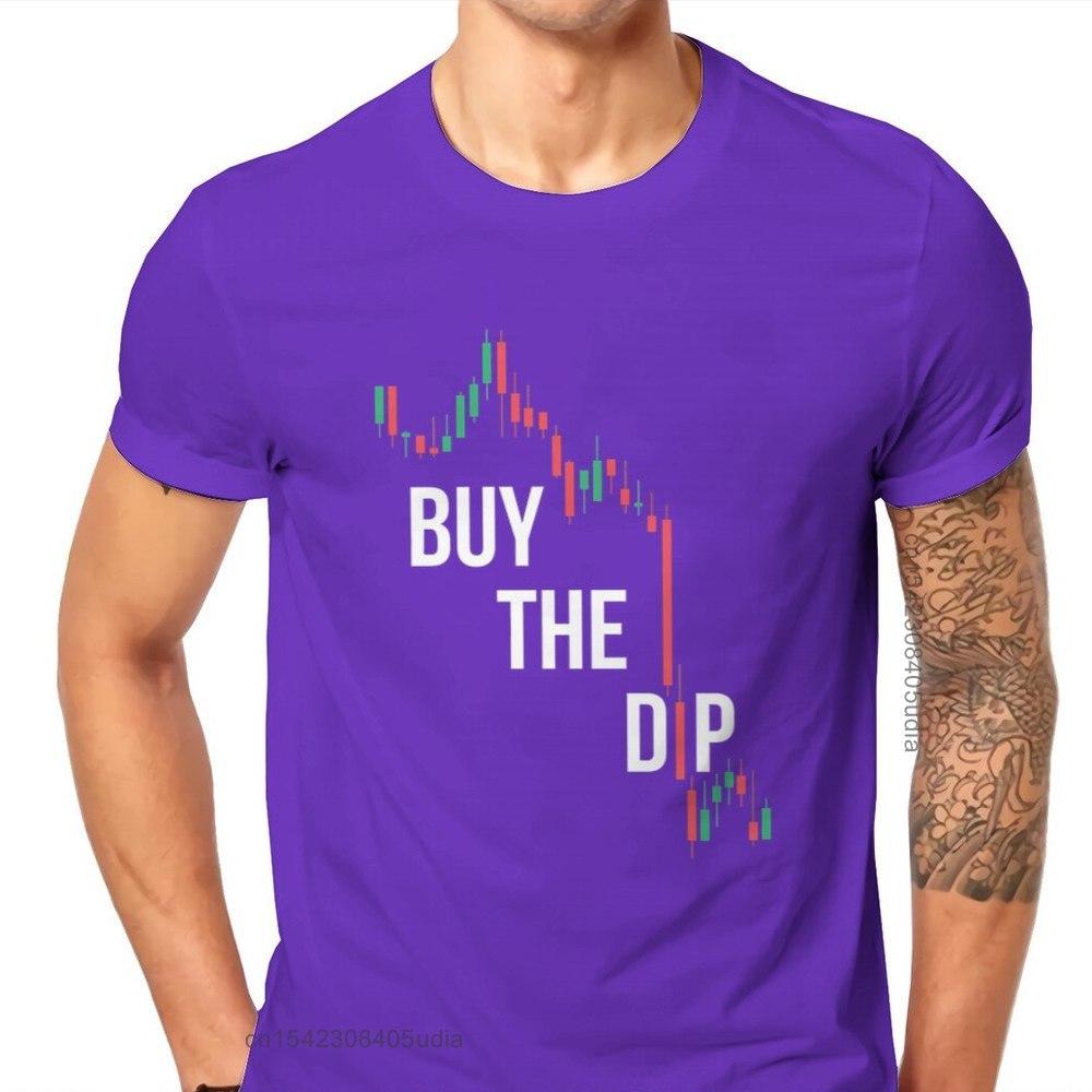 Buy The Dip Btfd Bitcoin Cryptocurrency Meme T Shirt Vintage Graphic Oversized O-Neck Tshirt Top Sell Harajuku Men's Streetwear