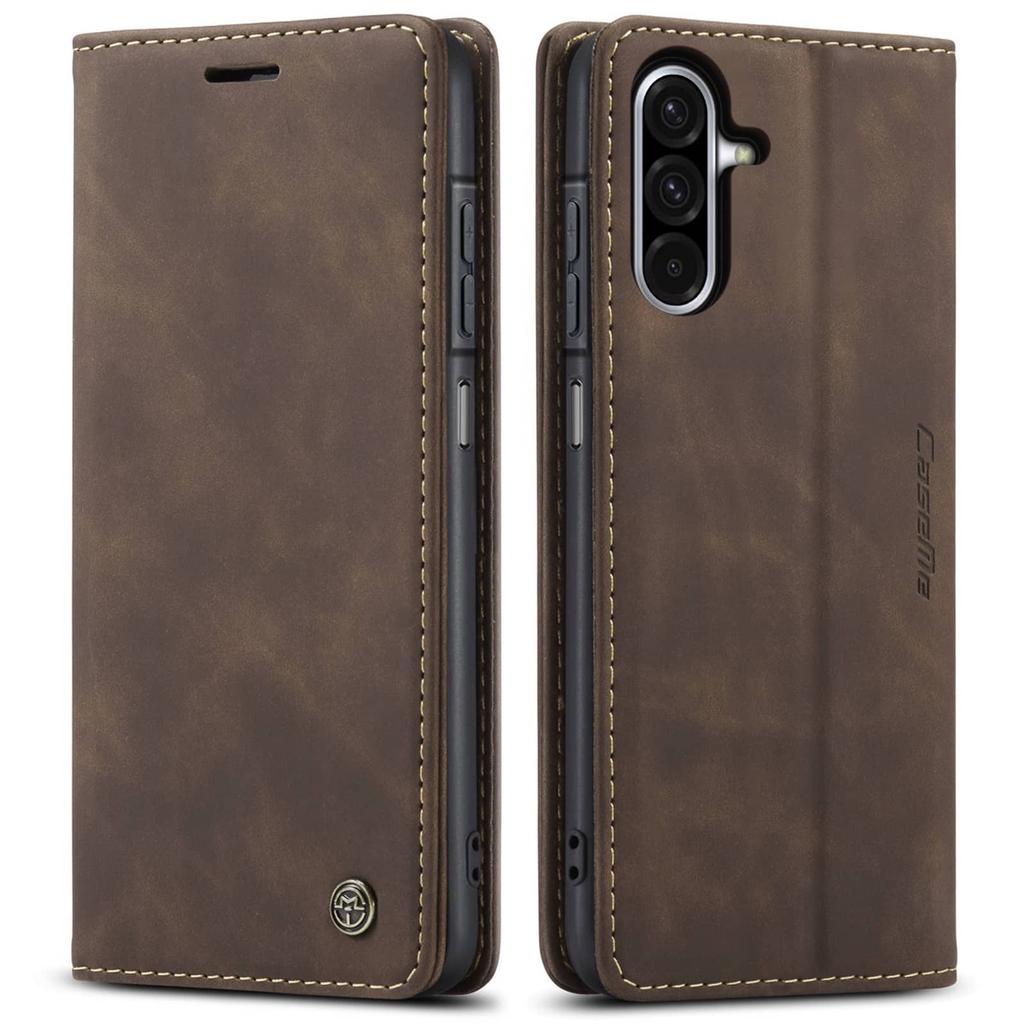 Custodia Portafoglio a Libro per Samsung Galaxy A17, Copertina a Libro Magnetica in Pelle con Porta Carte, Supporto - Custodia Durevole Antiurto in TPU