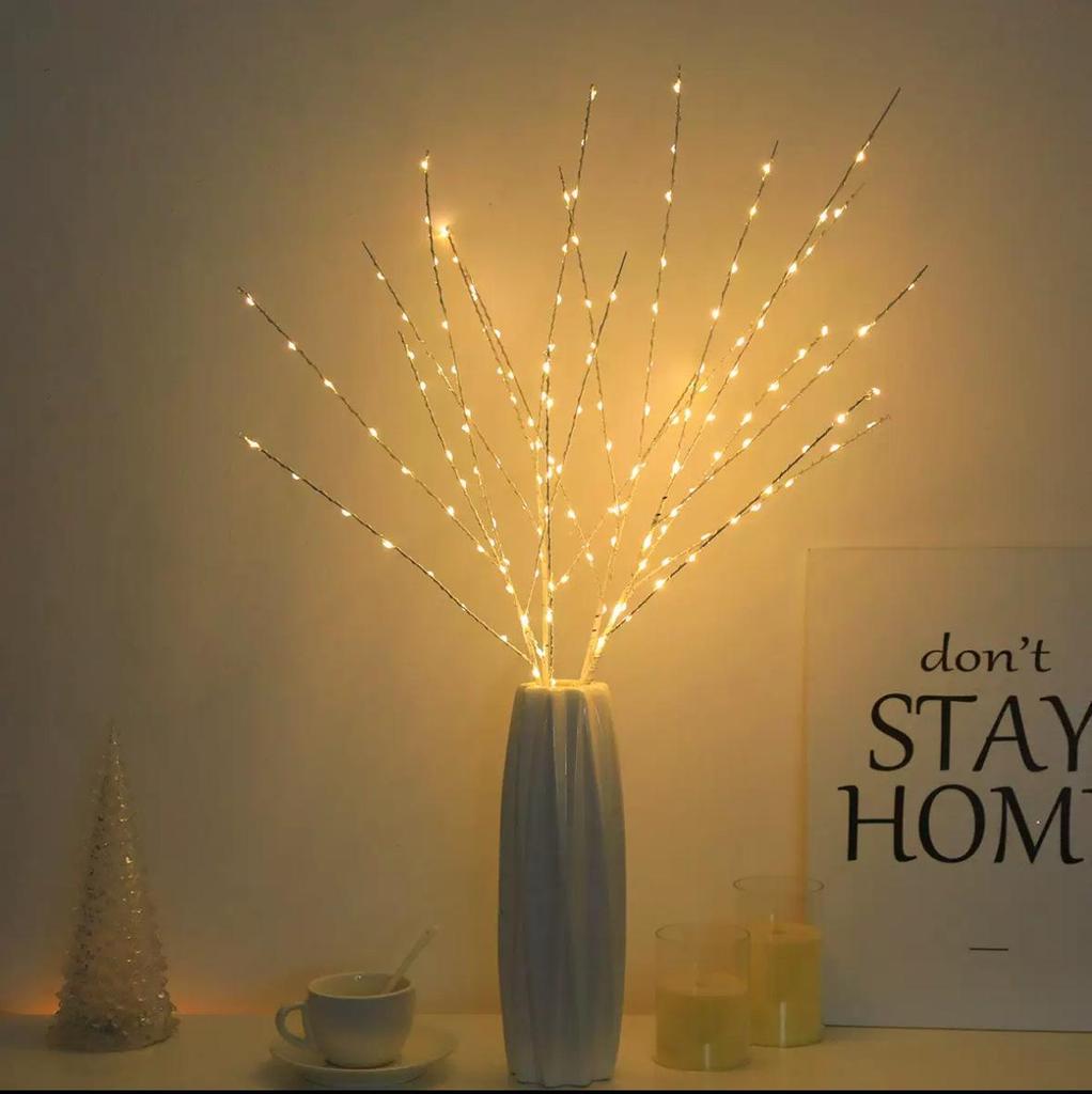 Simulated Tree Branch LED Lights for Festive Room Decor