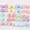 5/10Pcs Bow Tie Rubber Band Candy Color Dog Hair Band Long-Hair Puppy Bowknots Hair Accessories Pet Grooming Cute Pet Supplies