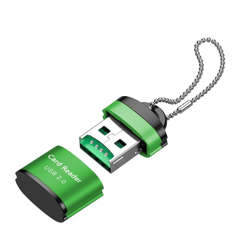 For USB Card Reader USB 2.0 Mini Mobile Phone Memory Card Reader High Speed USB Adapter For Laptop Accessories