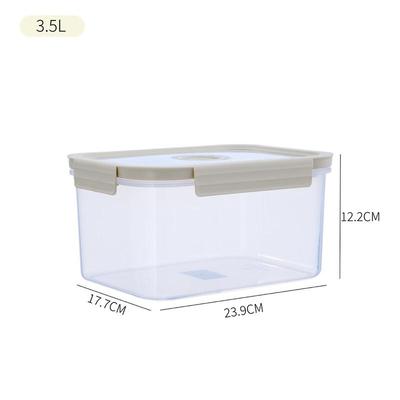 ZISIZ Plastic Food Storage Container