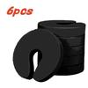 6pcs Door Stopper Practical Baby Security Protection Baby Safety Door Stop Safety Door Card Holders
