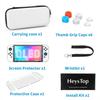 Custodia OLED per Switch compatibile con Nintendo Switch OLED 9 in 1 Accessori per modello Switch OLED con custodia protettiva agganciabile