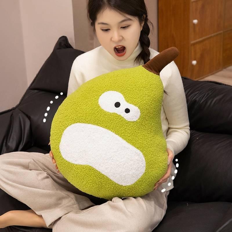 Plush Toys Pear Cartoon Fill Doll Xmas Gift Ornament Birthday Present Garnish