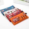 Pencil Bag Zipper Cartoon Pouch Students Pen Case London Style Cosmetic Coin Purse