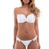 Costum de baie bikini split nou 2021, culoare uni - 7 culori