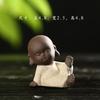 Creative and cute ceramic purple sand tea pet decorations, flower pots, tea ceremony, car mounted Zen decorations Artificial