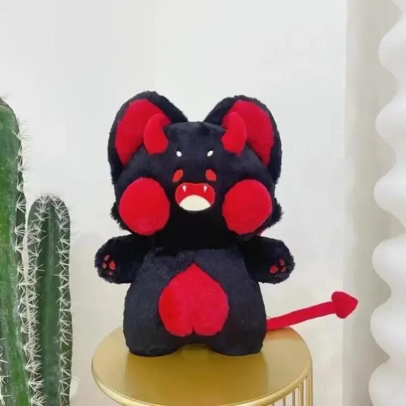 40cm Demon Dudu Meow Plush Toy, Cat Plush Kawaii Toy,Cat Stuffed Animals, Cute Cat Plushies Gift for Girlfriend and Kids