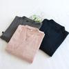 Unisex Bademantel aus reiner Baumwolle - Frühling/Sommer Japanischer Stil, Langarm, Mittellang, Pyjama