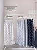 Petite High Waist Wide Leg Bow Print Pants - Spring/Autumn