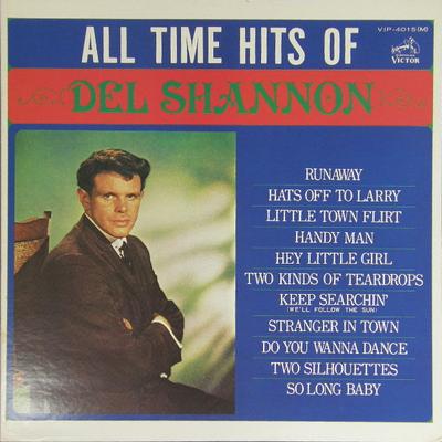 LP Record DEL SHANNON - All Time Hits Of Del Shannon VIP4015 VICTOR 1977 Japan Obi Rock Used