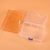 Transparent Plastic Storage Boxes For Jewelry Hardware Accessories Small Items DIY Crafts Cosmetic Storage Box Container