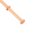 12pcs Antique French Wooden Lace Bobbin Wood Weaving Tools Portable Bobbin Lace Kit  For Beginners