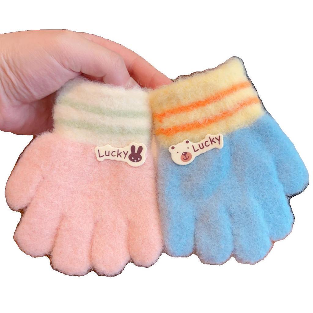 Children's Winter Gloves: Five-Finger Design for Babies - Cute Styles for Girls and Boys