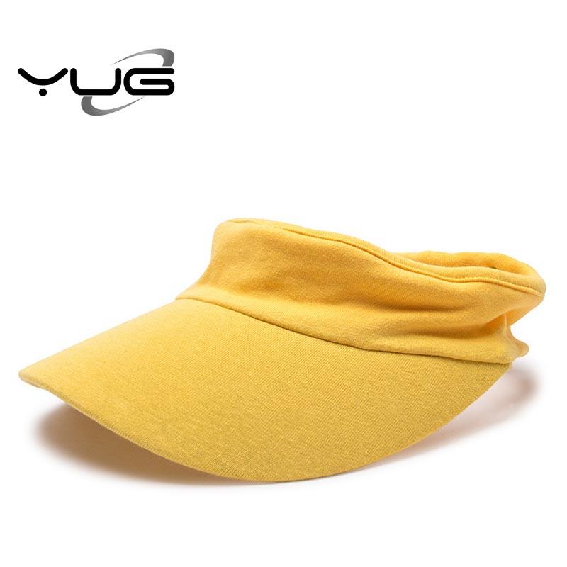 

YUG Лето Новый Повседневный Пустой Топ Шляпа Мужчины и Женщины Сплошной Цвет Солнцезащитный Крем Солнце Шляпа Сто Возьмите Спортивная Солнечная Шляпа