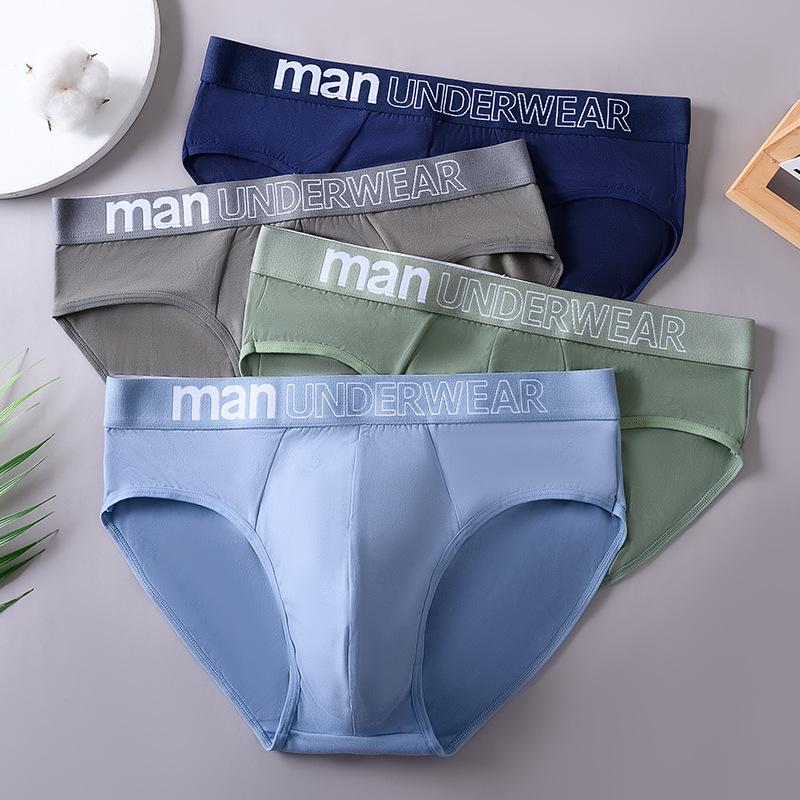 Big Size Man Panties Men's Undies Soft Underwear Breathable Briefs Knickers Underpants 2XL-4XL