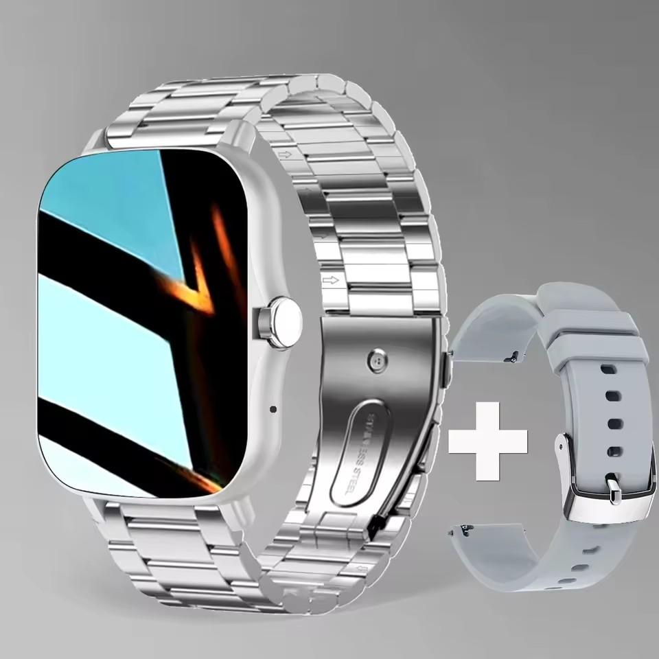 6 New 1.83-inch Smartwatch Call Notifications Sleep Monitoring Activity Tracking Smart Watch Compatible with Android and iOS