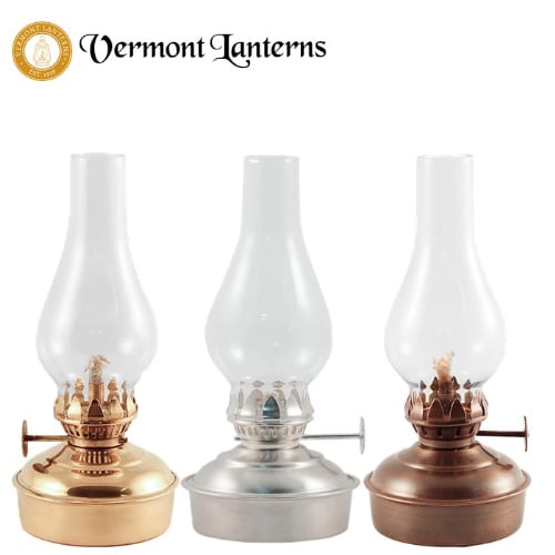           Vermont Lanterns Vermont Lantern Oil Lamp Mini 6.5   16.51cm  Antique Bronze