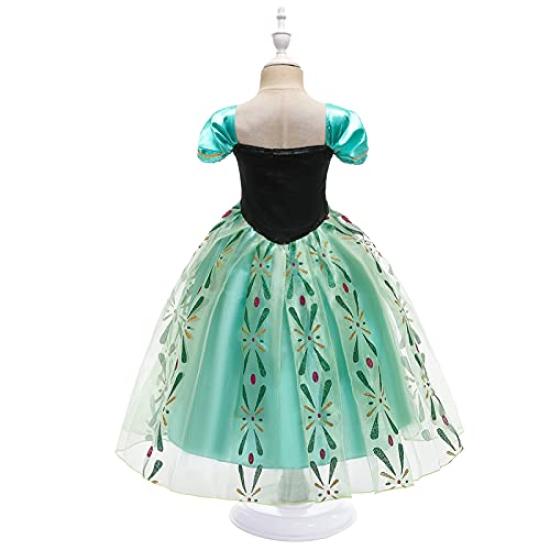 Frozen Elsa Cosplay Halloween Cosplay Event Disney Princess Disney Elsa Kids Halloween Birthday Christmas Accessories Included [Agture] Dress, Dress,