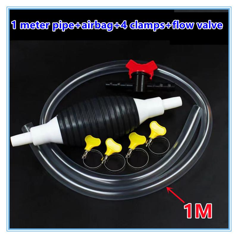 Car Fuel Pump Kit Cut Pipe Manual Suction Pipe Pumping Durable For Liquid Petrol Tuning Fuel Diesel Pump Transfer Oil Easy Tools