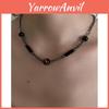 Vintage Geometric Tiger Eye String Chain With Titanium Steel Material For Casual Wear