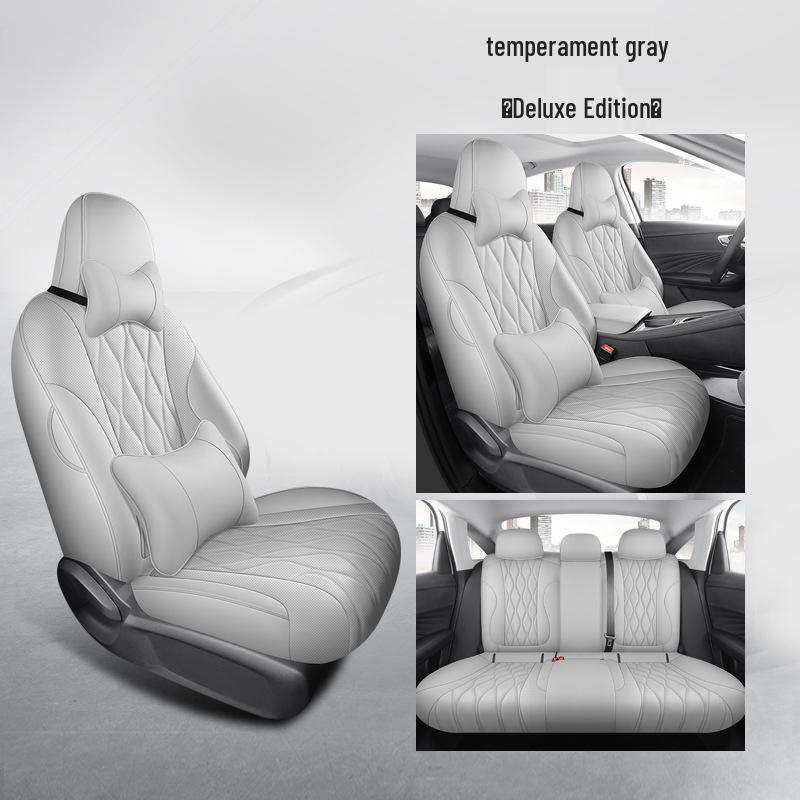 Roewe D7 Full Leather Car Seat Cushion - Universal Fit, Drop Shipping Available, All-Season Comfort for Five-Seaters
