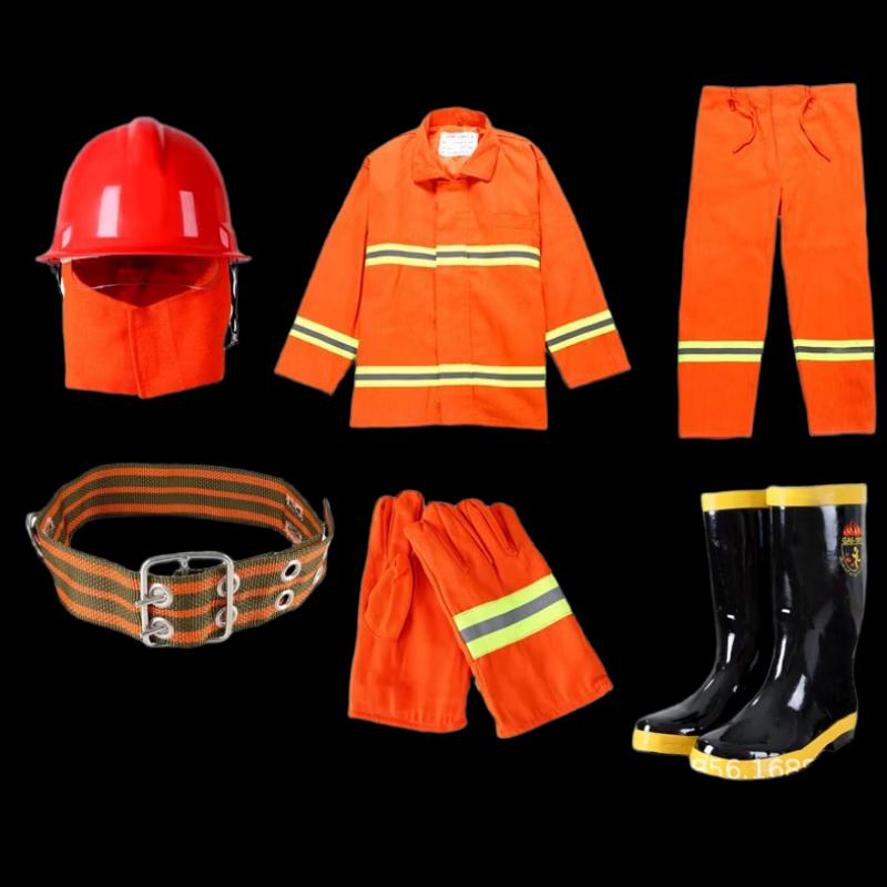 Firefighter Training and Protective Suit Set S