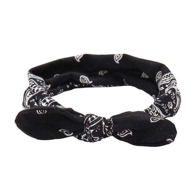 

Модные богемные повязки для волос с принтом, эластичные эластичные повязки на голову для женщин и девочек, повязка на голову с крестом и бантом в стиле ретро, ​​аксессуары для волос