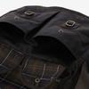 Barbour Uba0003 Ol71 Waxed Leather Taras Shoulder Bag