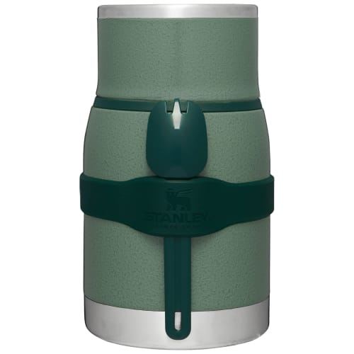 

Stanley Adventure To-Go Food Jar and Spork, 24 oz | Vacuum Insulated Thermos Food Container | Wide Mouth Screw-On Lid | Stainless Steel | BPA Free | H
