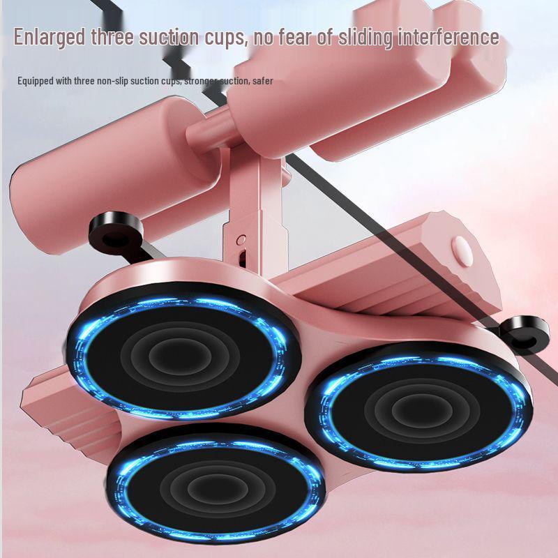 Adjustable Sit-Up Bar with Suction Cup for Ab Workouts – Unisex Fitness Equipment