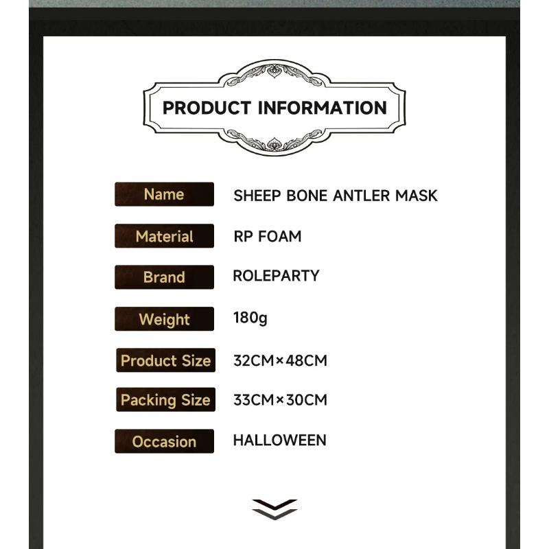 Dämon Wendigo Elch Maske Kopfschmuck Cosplay Gothic Tier Geweih Horn Blutige Knochen Masken Halloween Karnevalsparty Kostüm Requisiten