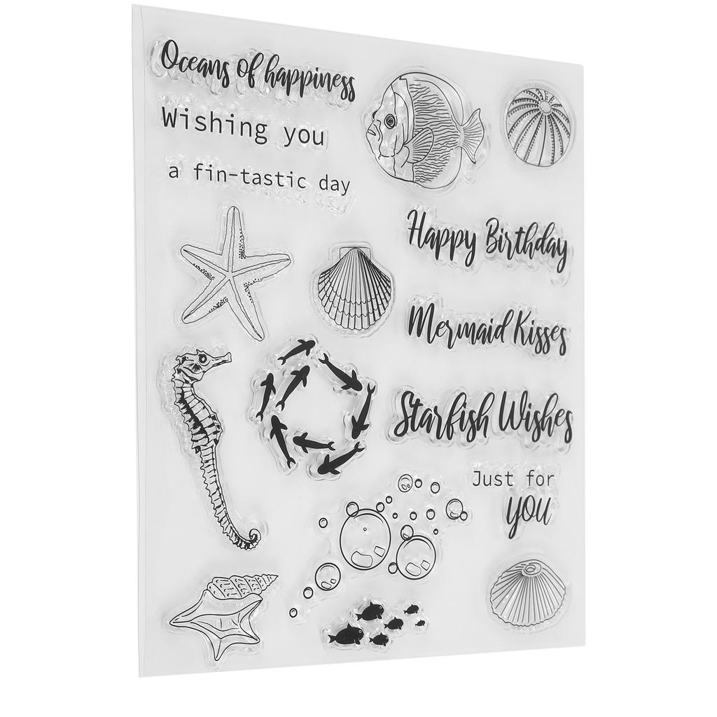 Clear Stamps Paste Repeatedly Clear Imprint  Production  Card Making Stamps for Photo Album In