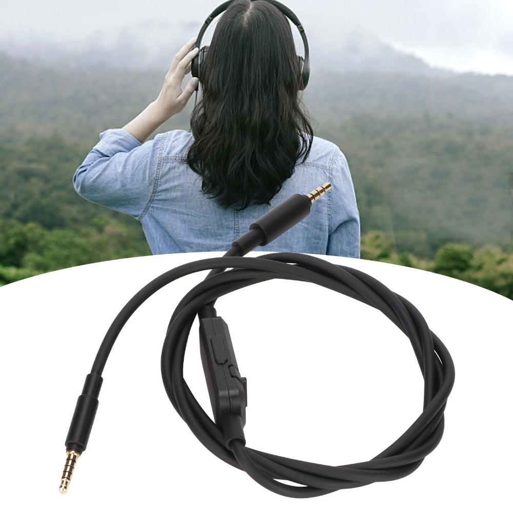 Flexible Earphone Replacement Cable Headphone Sound Cable for Beyerdynamic MMX 300 2nd Gen Home