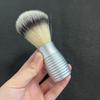 Men's Traditional Shaving Brush: Soft Bristle Nylon & Badger Hair for Beard.