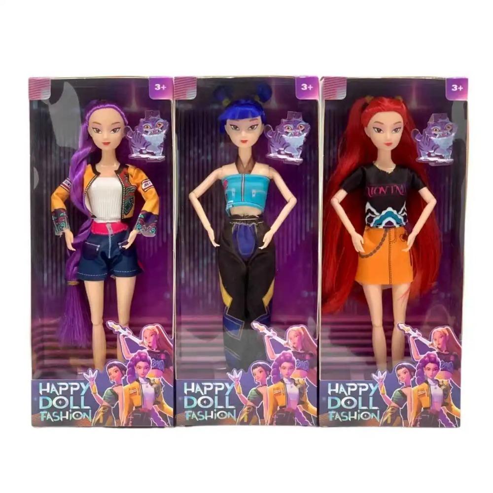 New Demon Hunters Rumi Mira Zoey Doll Toy:Kpop Doll with Clothes, Ideal Collectible for Fans - Party & Christmas Gifts for Girls