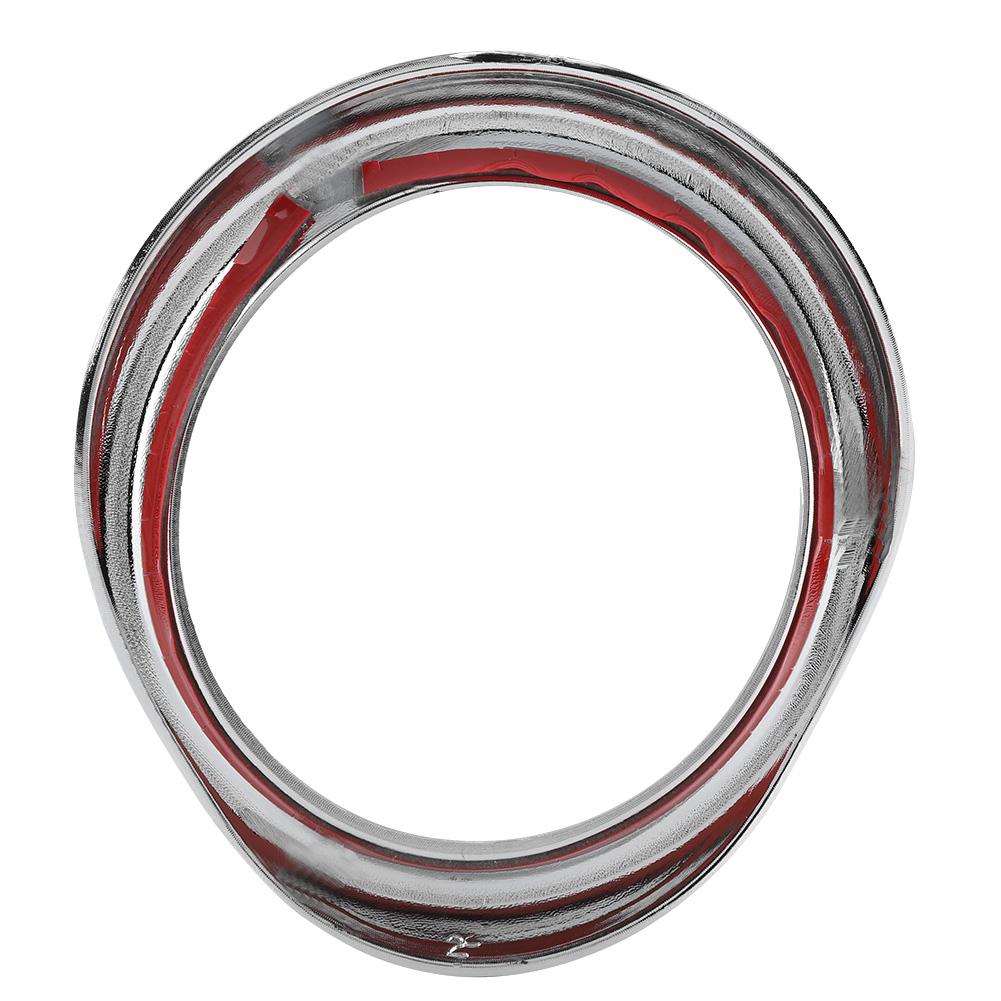 2 st ABS Krom Främre Dimljus Ljus Cover Trim Passar För Toyota CHR 2017 2018