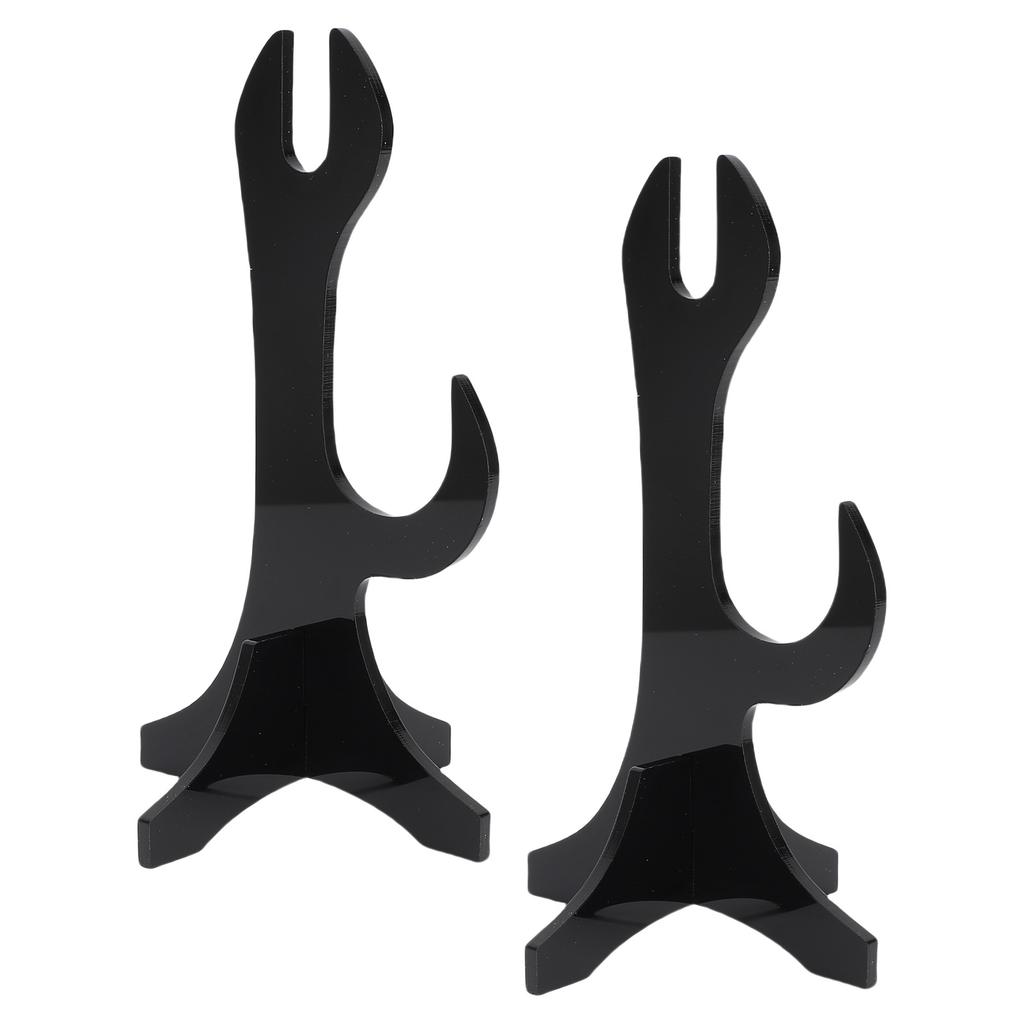Sword Stand Two Layer Acrylic Stable Base Samurai Sword Display Holder Home Decor for Collection