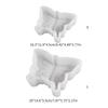 Beautiful Butterfly Shape Dessert Molds Unique Butterfly Cake Making Molds Simple Cake Tray Unique Flexible Baking Molds