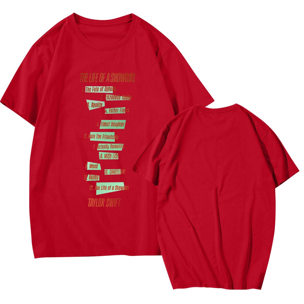 Women's Casual Printed T-Shirt Round Neck Pullover Short Sleeve Top