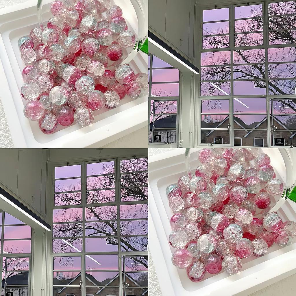 10mm Handmade Lampwork Loose Beads: Perfect for DIY Bracelets, Necklaces, and Accessories