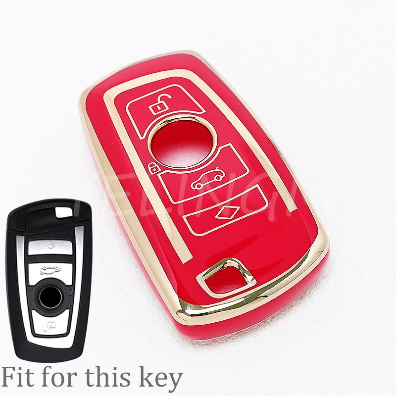 Car Remote Shell Key Case Cover For Bmw X1 X3 X4 X5 X6 G30 F15 F16 1 2 3 4 5 6 7 Series F36 F25 F26 F30 F34 F10 F07 F20 Z10