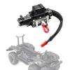 RC Model Alloy Car Electric Winch Parts for Car Toy 1/10 Accessories with Steel Cable for Model Car Accessories