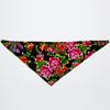 Trendy Floral Triangle Scarf for Men & Women - Outdoor Cycling, Sports, Hip-Hop Style