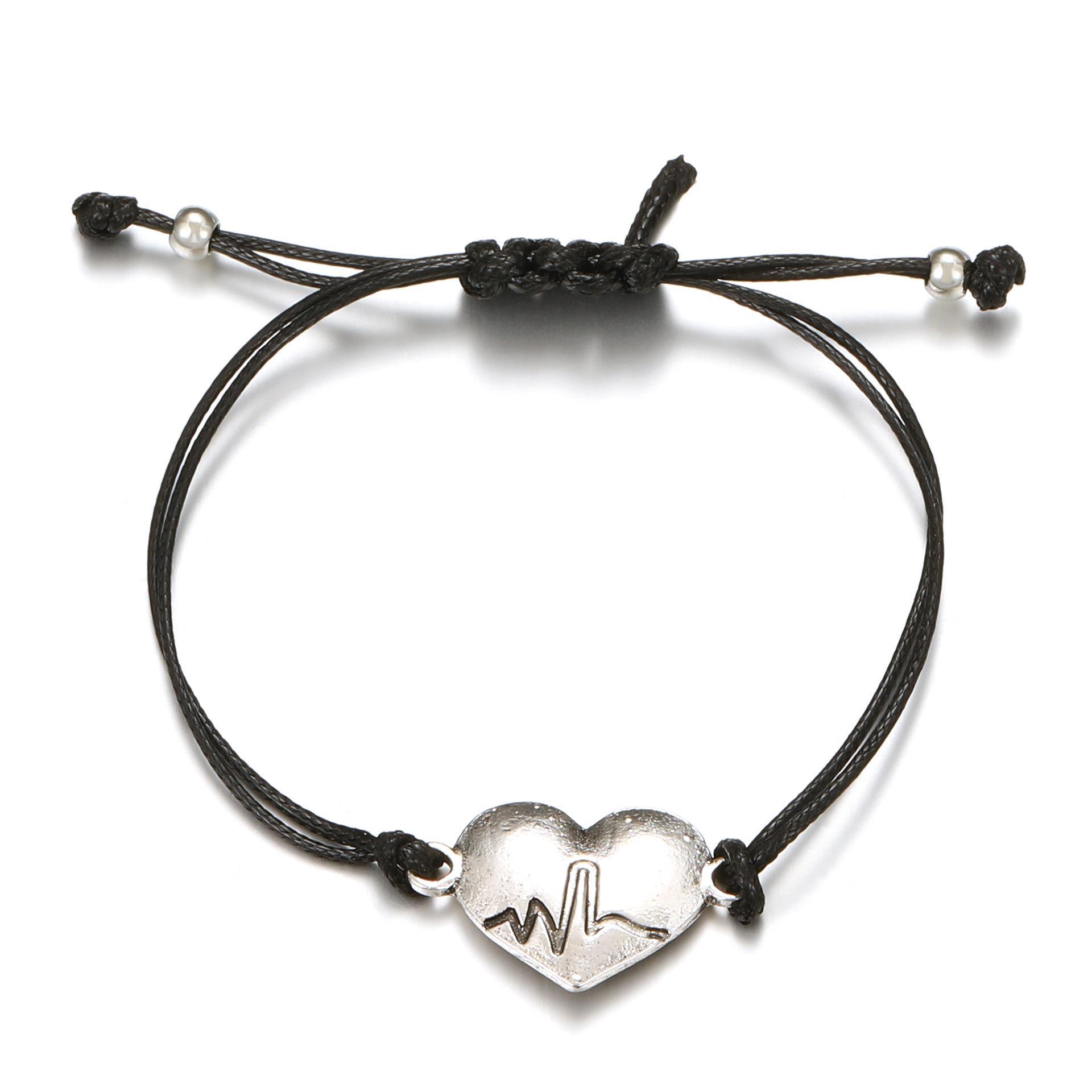 

Браслет на щиколотку Double Love Rice Beads бирюзового цвета для пляжных модниц Ancient Silver 6379