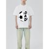 Black T Shirt With Soccer Ball And Dad Print For Casual Wear
