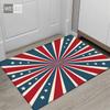 Stars And Stripes Bedroom Rug For Children Geometric Print Kitchen Runner Mats For Floor Bathroom Mat Absorbent