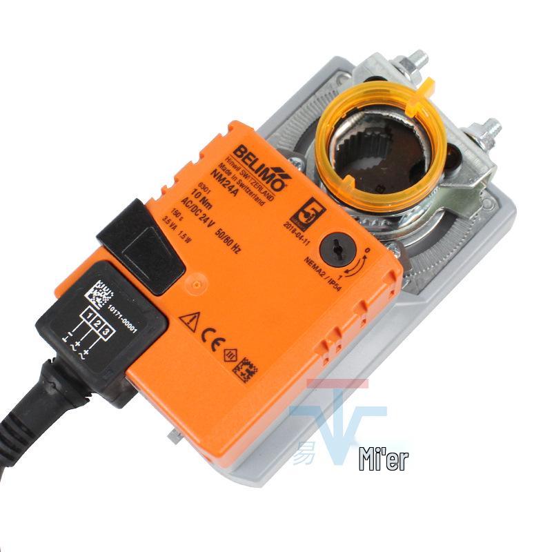Attuatore Elettrico On/Off per Serranda Aria Belimo NM24A/NMU24 10Nm